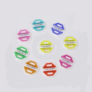 Transportation Safety Impact Indicator Waterproof Cargo Packaging Shock Stickers Warning Labels Protective Cushioning PET