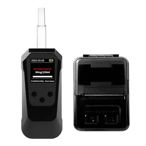 Quick Check 1.4 Inch Alcohole Breath Tester Alcohol Breath Tester Voice Broadcast Vibration Moter Breathalyzer with Printer