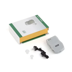 Portable Hearing Aid for Seniors with Clear Sound Amplification and Comfortable Wear