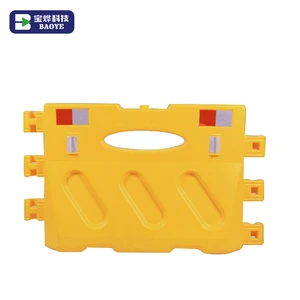 Baoye Highway Safety Security Barrier Reflective Traffic Signs Made Of HDPE Plastic