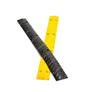 Driveway Mini Road Safety Traffic Rumble Strips Rubber Portable Speed Bump