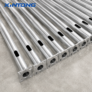 Premium Conical Q235 Steel Hotdip Galvanized OEM ODM Services Meets Rigorous Outdoor Lighting Demands Street Light Pole