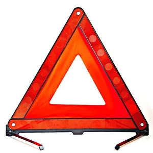 Car Roadside Portable Foldable Safety Triangle Waterproof Reflective Warning Triangle