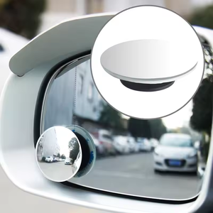 Popular Selling Car Rearview Side Blind Spot Mirror Round HD Glass Frameless 360 Degree Blind Area Reversing Auxiliary
