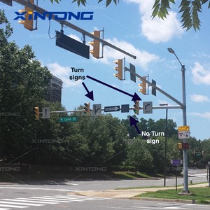 China Factory Supply 200mm 300mm LED Traffic Signal Light For Vehicle And Pedestrian