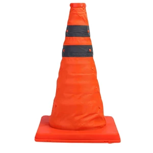Portable Folding Telescopic Reflective Triangular Cone Vehicle-Mounted Emergency Traffic Warning Product