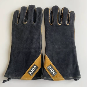 Men's Argon Arc Welding Gloves with Hook High Temperature Resistant Anti-scalding Safety Work Gloves for Men Tig Welding Gloves