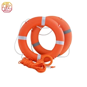 Easy to Carry Water Safety Products Float Plastic Ring Life Buoy Rescue for Boat or Swimming
