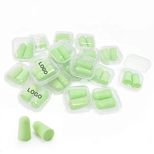 Custom Ear Plugs 38dB Ear Plug Foam Earplug For Noise Reduction Disposable Ear Plugs