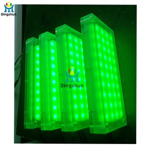 Stop Waiting Light Crosswalk Ground Warning IP68 Embedded Stainless Steel LED Underground Traffic Light Intelligent Zebra