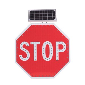 Reflective Highway Large Warning Words Board Road Traffic Slow Signs