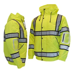 Ultra-Bright Reflective Waterproof ANSI Class 2 Safety Vest for Traffic Control Staff Industrial and Outdoor Use