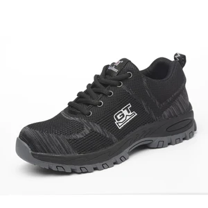 Unisex Safety Shoes Steel Toe-Lightweight Comfort Anti-Smashing Anti-Puncture Waterproof Work Factory Construction Site Non-Slip