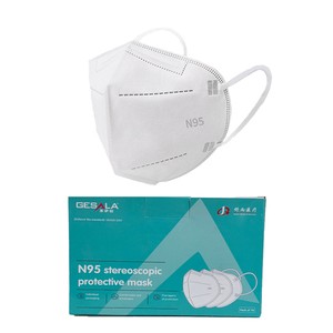 CE Certified N95 Protective Mask 5 Layer Disposable N95 Face Mask With Meltblown Filter for Industrial & Daily Protection