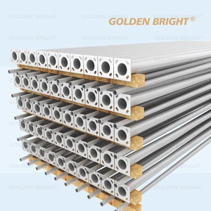 Golden Bright GB-Customized 5m 6m 8m 10m 12m Solar Street Light Pole Galvanized Steel Lamp Post For Highway Lighting