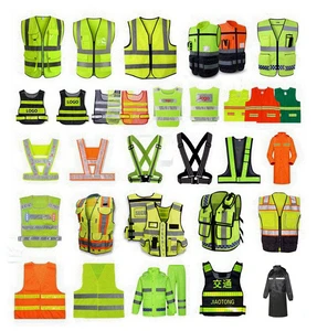 Reflector Tape Safety Shirts Long Sleeve Short Sleeve Work Shirt Security Guard Winter Uniform Jacket Safety Bike Vest