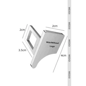 Car Accessories 2023 logo Seat Lock Clips Extender Stopper for tesla Modal 3 Y X s Accessories Belt Buckle