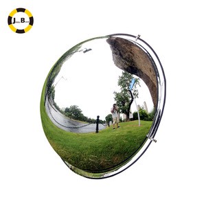 KEYLIGHT KLAF-0100 100cm Convex Dome Mirror 360 Viewing Angle 2.0mm Acrylic Rubber Circle For Warehouses Shops