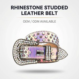 Custom Iridescent Rhinestone Belt For Women, Western Bling Studded Belt With Diamond Buckle, Personalized Cowgirl Belt For Jeans