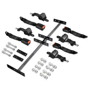 Universal Golf Cart Seat Belt Kit for ClubCar E-Z-GO Yamaha Golf Cart Accessories