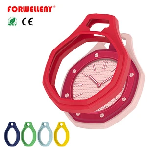 FORWELLENY Colorful Shockproof Watch Silicone Protective case Anti-fall Protective Sleeve Cover for Royal Pop Fob SW