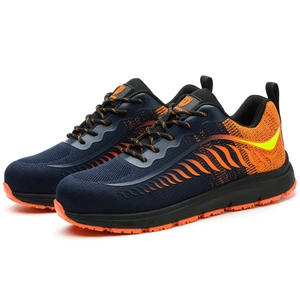 OEM Fashion Industrial Safety Shoes Men's Protective Steel Toe Lightweight Safety Shoes