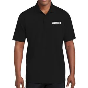 Custom Cotton Polyester Work Security Uniform Polo Shirt With Logo