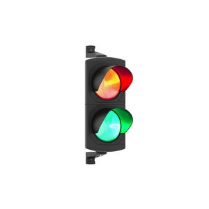 200 mm Power LED Red-Green-Yellow Dual Traffic Light IP65 Aluminium Signal Lamp