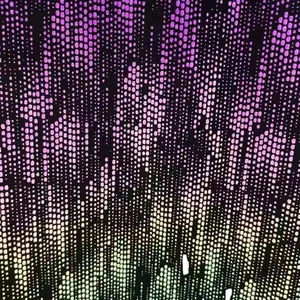 Silver Reflective Printing Fabric High Visibility Reflective Genre for clothes