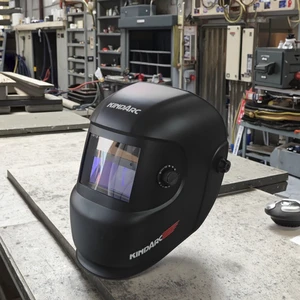 Wholesale KindArc KA-1001ES Full Face Auto-Darkening Nylon Welding Helmet Double Lithium/Solar Power Supply 3-Year Warranty
