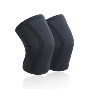 MKAS Hot Selling Gym Fitness Protective Compression 5Mm 7Mm Knee Support Sleeve Powerlifting Squat Knee Sleeve