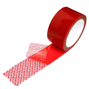 Factory Custom Security Void Tape Roll Tamper Evident Transfer Colorful Security With Logo VOID Tape