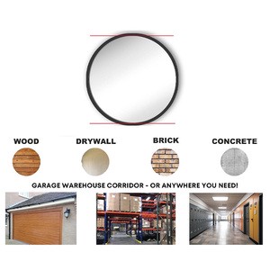 60cm Security Convex Mirror with Dome Design for Outdoor Use