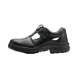 Men's Breathable Steel Toe Work Sandals Summer Employment Safety Shoes Anti-Impact Wear-Resistant Comfortable Labor Protection