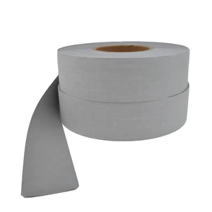 High Visibility Polyester Backing Reflective Tape Fabric for Clothing