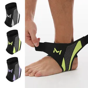 Nylon Breathable Compression Sports Ankle Brace Sleeve Anti-Sprain Outdoor Protective Cover