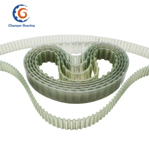 98/109/124/130/135/150/154/158L Polyurethane Synchronous Transmission Belts PU Steel Wire Timing Belt