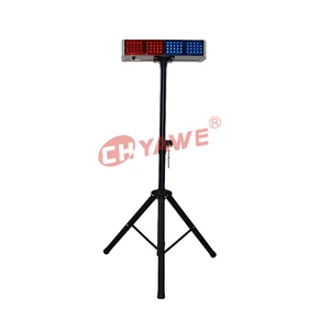 Wholesale Road Traffic Light Warning With LED Solar Lights Outdoor Waterproof Light