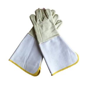 Hot Selling Electric Welding Protective Gloves Canvas Welding Gloves High Temperature Welder Gloves