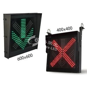 Led Lane Control Traffic Road Lane Guidance Led Sign