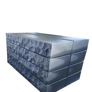 Wholesale Flamed Kerbstone Vietnam Black Granite Slab Natural Stone Curbstone Granite Stone