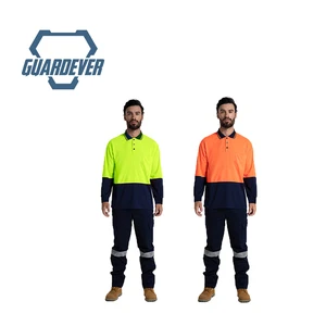 GUARDEVER Customisable High Vis Australia Electrical Machine Industrial Work Clothes
