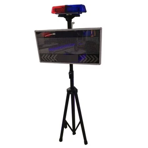 Road Traffic Led Mini Emergency Light bar with Scrolling Text Message Display Screen Board XD-XSP60-235H