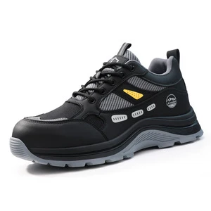 Autumn Work Comfortable Low Cut Unisex Anti Smashing Anti Piercing Wear Resistant Steel Toe Safety Shoes Factory
