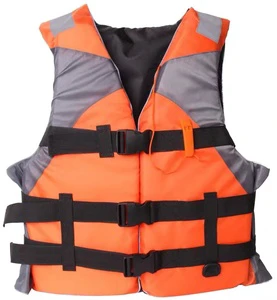 Wholesale Orange Quality EPE Foam Vest Life Jacket Custom Reflective Swimming Foam Life Jacket XDPM-I