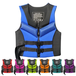Custom Neoprene Adult Men's And Women's Life Jacket Water Sports EPE PVC Foam Vest Chaleco Salvavidas From Trusted Supplier