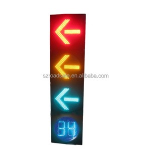 400mm LED Traffic Light 3-unit Full Balls 800m Visibility 100,000h LED Life PC/Aluminum Construction Solar Powered Light