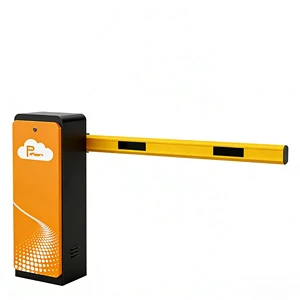 Zhanjiang Automatic Security Barrier Gate System DC Brushless Motor Aluminium Straight Barrier Boom Traffic Barrier Light IP65