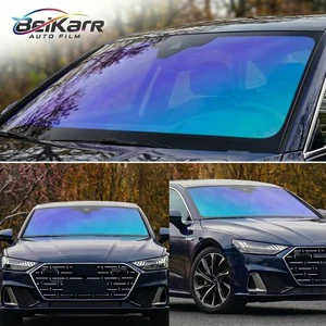 BEIKARR PET Chameleon Film Colorful 99% UVR High Heat Insulation Solar Film High Definition Car Window Front Windshield Film