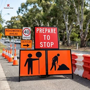 20 Years Manufacture Australia Swing Stands Road Signs Traffic Signage
